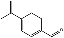 1,3-Cyclohexadiene-1-carboxaldehyde, 4-(1-methylethenyl)- (9CI) 结构式