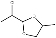 1,3-Dioxolane,  2-(1-chloroethyl)-4-methyl- Struktur