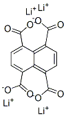 tetralithium 1,4,5,8-naphthalenetetracarboxylate Struktur