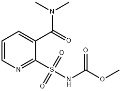 [[3-[(DiMethylaMino)carbonyl]-2-pyridinyl]sulfonyl]carbaMic Acid Methyl Ester Struktur