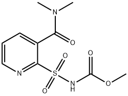 [[3-[(DiMethylaMino)carbonyl]-2-pyridinyl]sulfonyl]carbaMic Acid Methyl Ester Structure