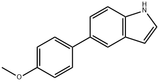 5-(4-METHOXY-PHENYL)-1H-INDOLE Structure