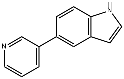 5-PYRIDIN-3-YL-1H-INDOLE Struktur