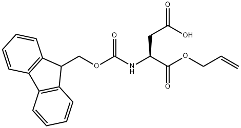 Fmoc-Asp-OAll Struktur