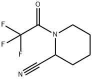 2-Piperidinecarbonitrile, 1-(trifluoroacetyl)- (9CI) Struktur