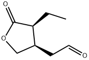 (4-ETHYL-5-OXO-TETRAHYDRO-FURAN-3-YL)-ACETALDEHYDE Struktur