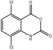 5,8-二氯-2,4-二氢-1H-3,1-苯并噁嗪-2,4-二酮,144155-85-1,结构式