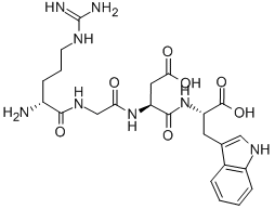 144161-76-2 arginyl-glycyl-aspartyl-tryptophan