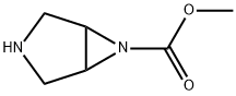 3,6-Diazabicyclo[3.1.0]hexane-6-carboxylicacid,methylester(9CI) Structure