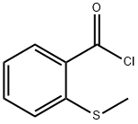2-(メチルチオ)ベンゾイルクロリド 化学構造式