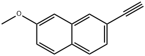 2-乙炔基-7-甲氧基萘,144269-93-2,结构式