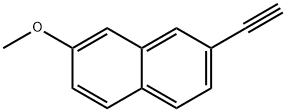 Naphthalene, 2-ethynyl-7-methoxy- (9CI) Structure