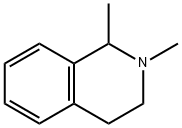 1,2-二甲基-1,2,3,4-四氢异喹啉, 14429-09-5, 结构式