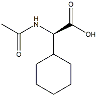 (R)-ACETYLAMINO-CYCLOHEXYL-ACETIC ACID Structure