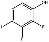 2,3-Difluoro-4-iodophenol Struktur