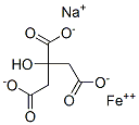 Iron(II) sodium citrate Structure