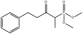 Dimethyl (3-oxo-5-phenylpentan-2-yl)phosphonate Struktur