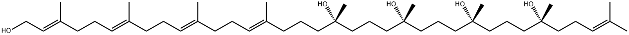 黏帚菌素 A,144376-62-5,结构式