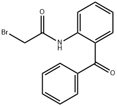N-(2-Benzoylphenyl)-2-bromoacetamide Struktur