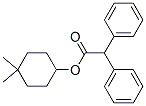 4-diphenylacetoxy-1,1-dimethylcyclohexane,144396-37-2,结构式