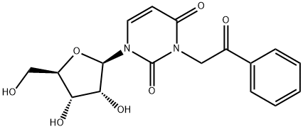 N(3)-phenacyluridine Struktur
