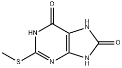 6,8-DIHYDROXY-2-METHYLMERCAPTOPURINE|6,8-二羟基-2-甲基巯基嘌呤