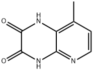 Pyrido[2,3-b]pyrazine-2,3-dione, 1,4-dihydro-8-methyl- (9CI) Structure