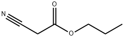 氰乙酸正丙酯, 14447-15-5, 结构式