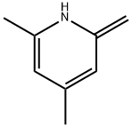 Pyridine, 1,2-dihydro-4,6-dimethyl-2-methylene- (9CI) Structure