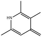 Pyridine, 1,4-dihydro-2,3,6-trimethyl-4-methylene- (9CI) Structure