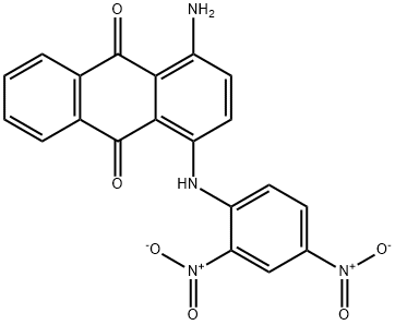 1-amino-4-(2,4-dinitroanilino)anthraquinone 结构式