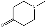 1-Methyl-4-piperidone Struktur