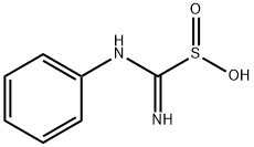 Anilino(imino)methanesulfinic acid 化学構造式