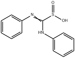 (Z)-ANILINO(PHENYLIMINO)METHANESULFINIC ACID Structure