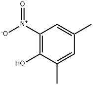 2,4-二甲基-6-硝基苯酚,14452-34-7,结构式