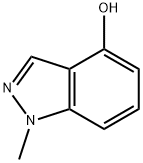 1-Methyl-1H-indazol-4-ol, 144528-23-4, 结构式