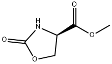 (R)-2-氧代-4-恶唑烷羧酸甲酯 结构式