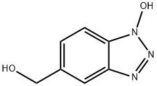 1H-Benzotriazole-5-methanol,  1-hydroxy- Structure