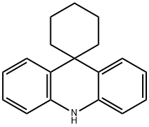 spiro[acridine-9(10H),1'-cyclohexane] Struktur