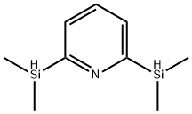 Pyridine, 2,6-bis(dimethylsilyl)- (9CI) 结构式