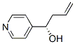 4-Pyridinemethanol,alpha-2-propenyl-,(alphaS)-(9CI),144635-04-1,结构式