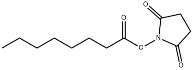 カプリル酸N-スクシンイミジルエステル 化学構造式