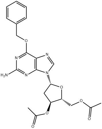 3',5'-Di-O-acetyl O6-Benzyl-2'-deoxyguanosine|