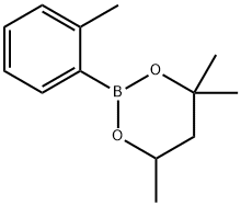 4,4,6-Trimethyl-2-(2-methylphenyl)-1,3,2-dioxaborinane,1446443-35-1,结构式