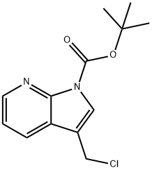 tert-butyl 3-(chloroMethyl)-1H-pyrrolo[2,3-b]pyridine-1-carboxylate|1-BOC-3-(氯甲基)-1H-吡咯并[2,3-B]吡啶