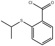 Benzoyl chloride, 2-[(1-methylethyl)thio]- (9CI) Structure