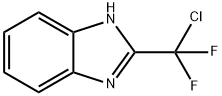 2-(Chlorodifluoromethyl)-1H-benzimidazole Struktur