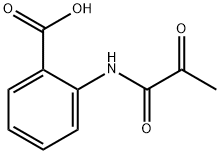 2-(N-Pyruvoylamino)benzoic acid Struktur