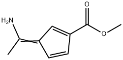 3-(1-Aminoethylidene)-1,4-cyclopentadiene-1-carboxylic acid methyl ester|