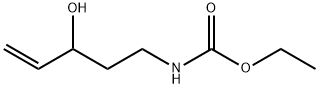 Carbamic  acid,  (3-hydroxy-4-pentenyl)-,  ethyl  ester  (9CI) Structure